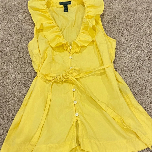 Ralph Lauren sleeveless blouse - Picture 2 of 3